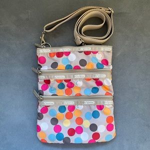 LeSportsac 3 Zip Crossbody Bag